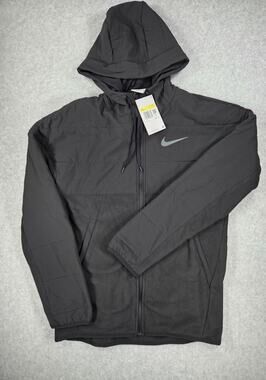 Nike Men's Therma-FIT Winterized Training Hoodie Jacket Black S Small NWT fall